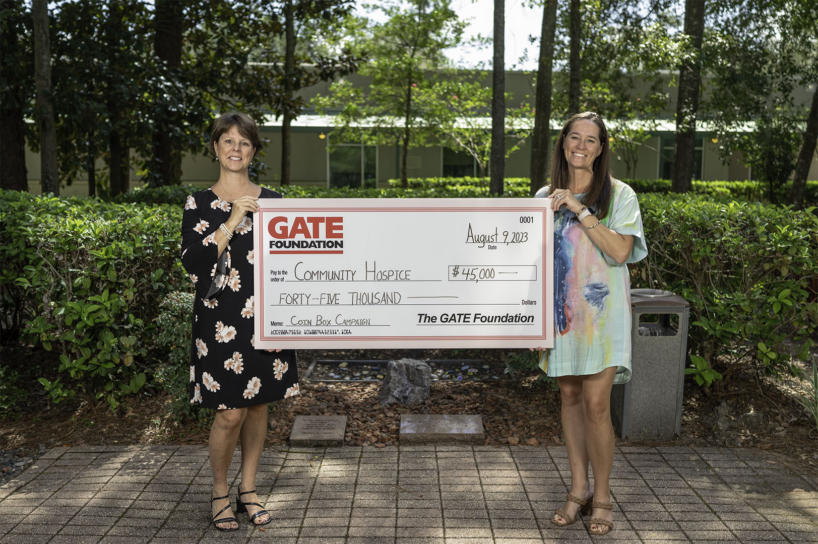 THE GATE FOUNDATION RAISE $48,000 FOR COMMUNITY HOSPICES
